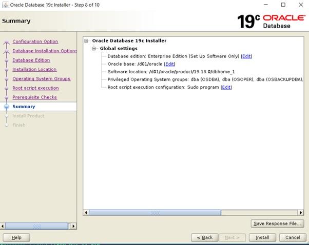 Step By Step Oracle 19c Installation On Linux Database Analyser